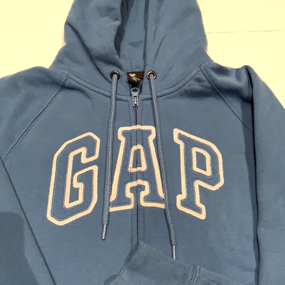 Gap - Hooded Zip-Up Sweatshirt - Size Small